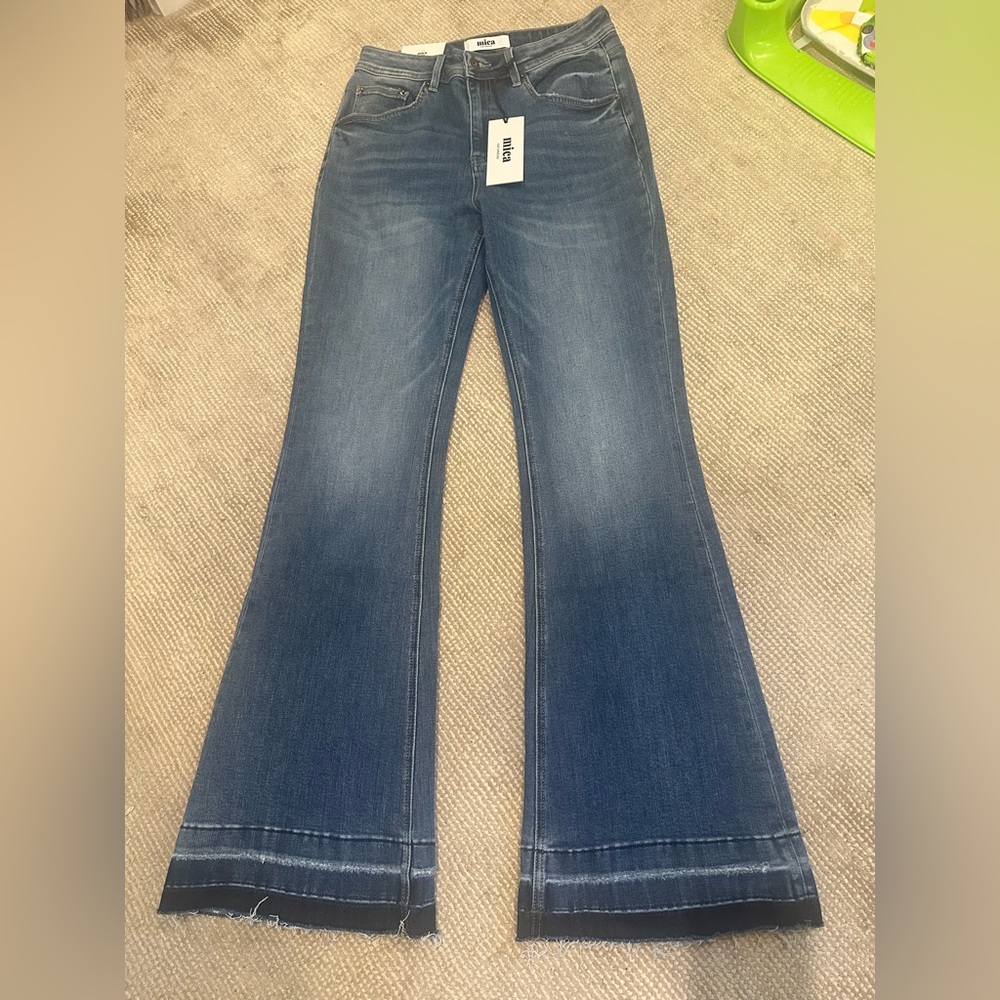 Mica high rise flair jeans